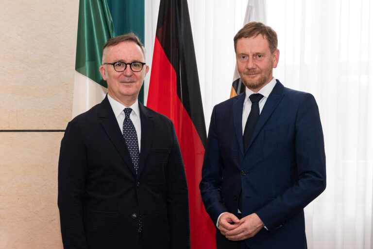 Ambassador Bucci pays inaugural visit to Saxony