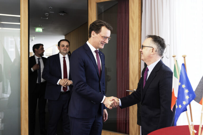 Ambassador Bucci received by NRW Premier Wüst 