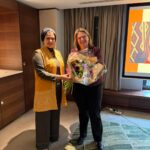 Ambassador Ghanem and H.E. Ms. Susannah Hayden Gordon, Ambassador of New Zealand