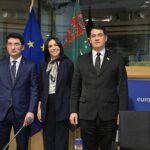 Images courtesy of the Embassy of Turkmenistan to the European Union / Ambassador Sapar Palvanov, MEP Giuseppina Princi and Chairman Maksat Kulyyev