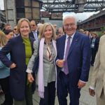 Ambassadors Marika Linntam (Estonia), Veronika Wand-Danielsson (Sweden) and President Dr. Steinmeier – Picture by Embassy of Sweden in Germany