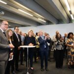 Ambassadors Yadir Salazar Mejía (Colombia), Louise Nzanga Ramazani (Democratic Republic of Congo), Maria Isabel de Resende Encoge (Angola). Staatskanzlei des Saarlandes, Jennifer Weyland