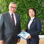 Gespräch mit Botschafterin Japan SHINO Mitsuko