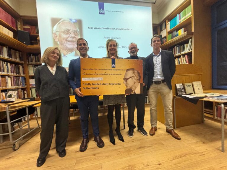 Dutch Embassy Announces Winner of Max van der Stoel Essay Competition