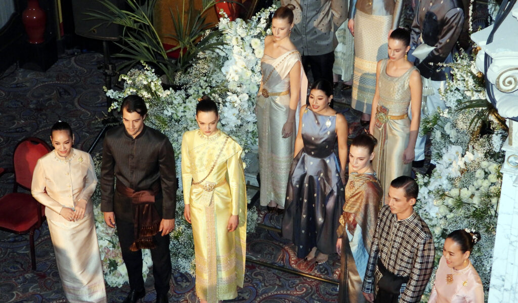 HRH Princess Sirivannavari with models