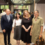 H.E. Mr. Paul Teesalu, H.E. Ms. Sally Loo Hui, Ambassador of Panama, Ambassador Deza Ferreccio of Peru and H.E. Ms. Corinne Ciceron  Buhler, Ambassador of Switzerland.