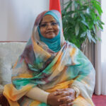 Ms. Omaima Alsharief,  Charge d’affaires a.i. of the Embassy of Sudan in the Netherlands.