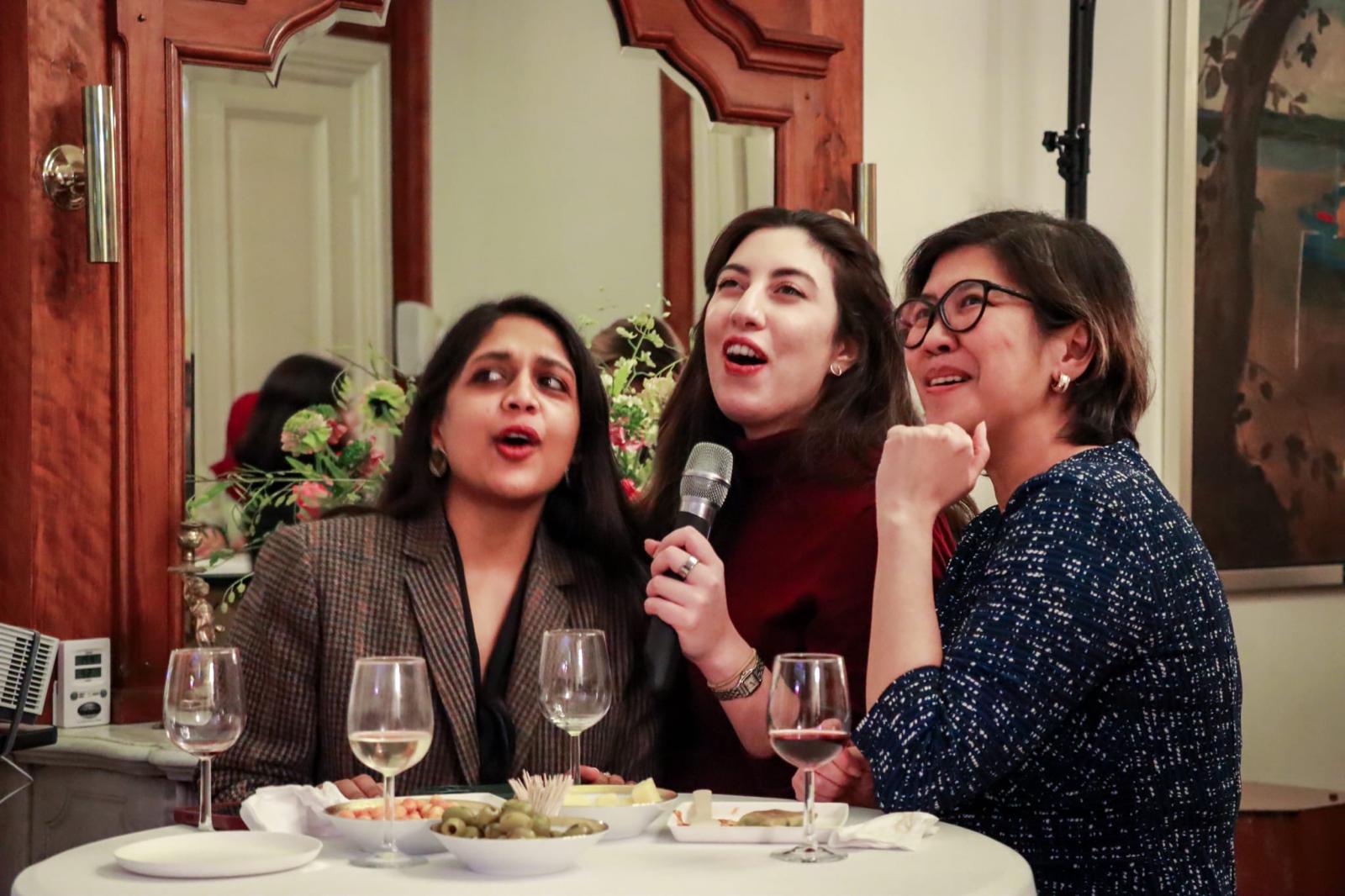 Philippine Embassy in The Hague Hosts Holiday Karaoke Party