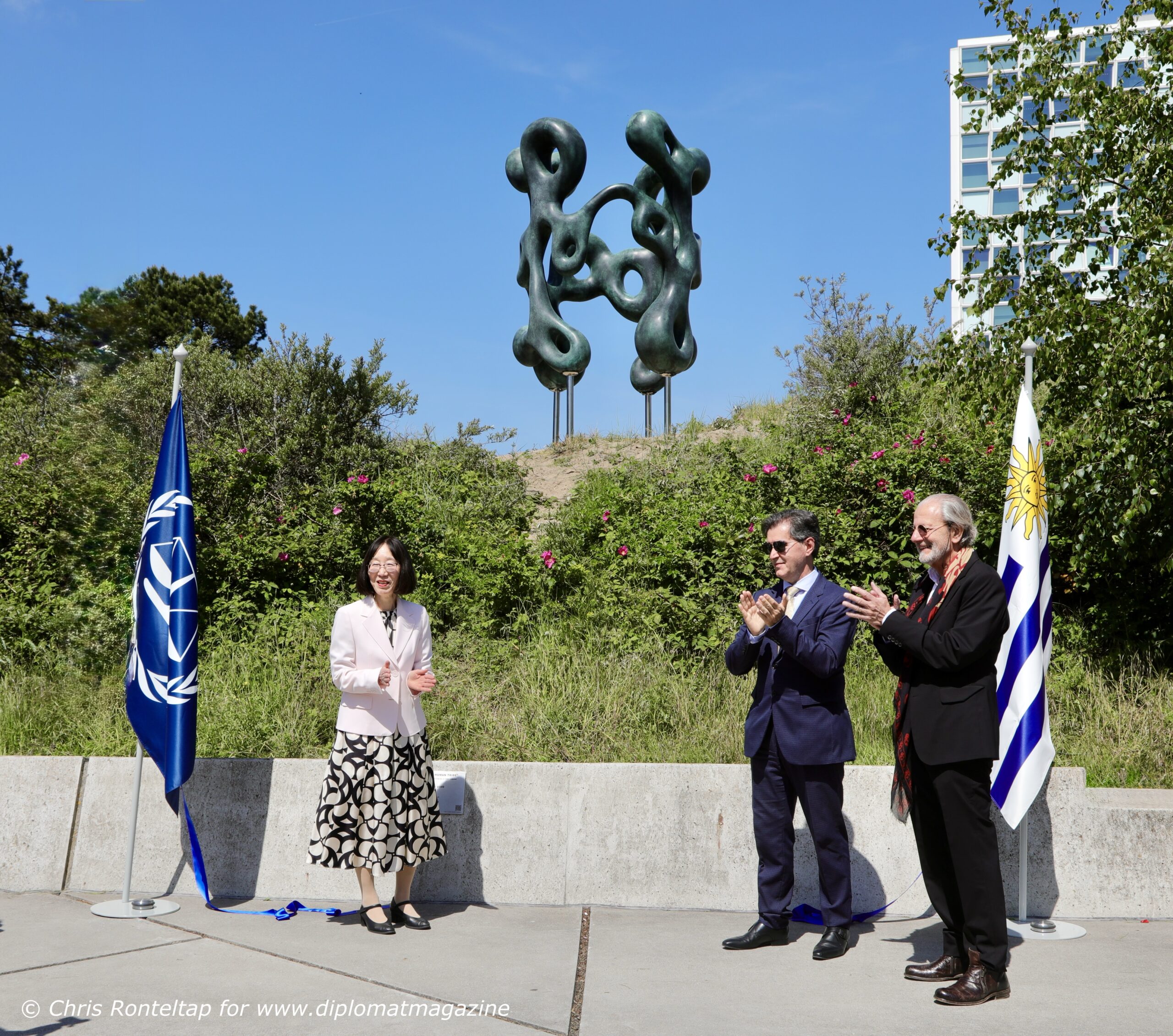 Uruguay Donates Symbolic Sculpture to the ICC