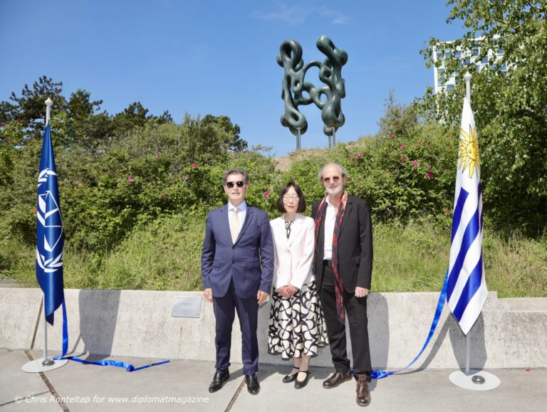 Uruguay Donates Symbolic Sculpture to the ICC