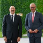 President Ilham Aliyev and Federal Chancellor Friedrich Merz – Picture by Presidency of Azerbaijan