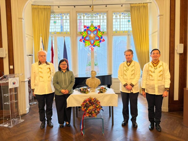 Rizal Day 2025 at the Philippine Embassy in The Hague