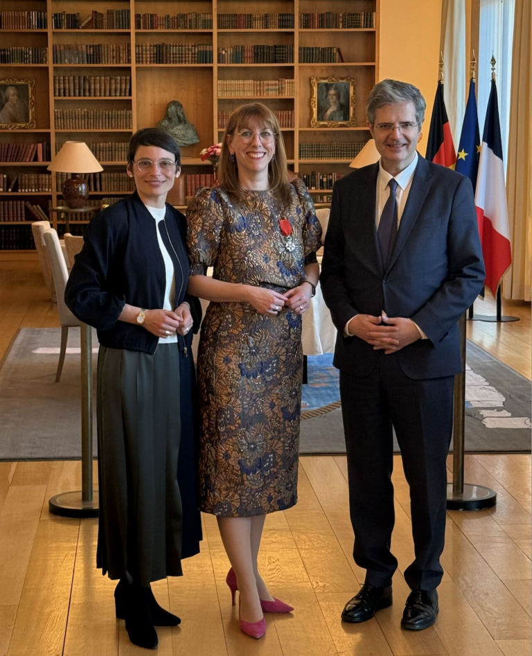 Légion d’honneur for Saxon Minister (ret.) Katja Meier 