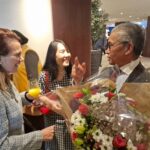 Ambassador of Peru, H.E. Ms Franca Deza Ferreccio, Ambassador of Panama, H.E. Ms Sally Loo Hui and the ambassador of Indonesia, H.E. Mr. Mayerfas