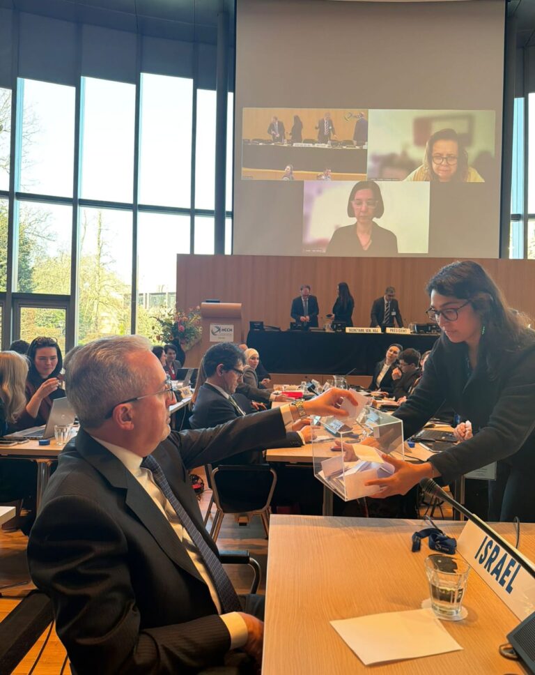 Israeli Candidate Elected President of Key Body of the Hague Conference on Private International Law