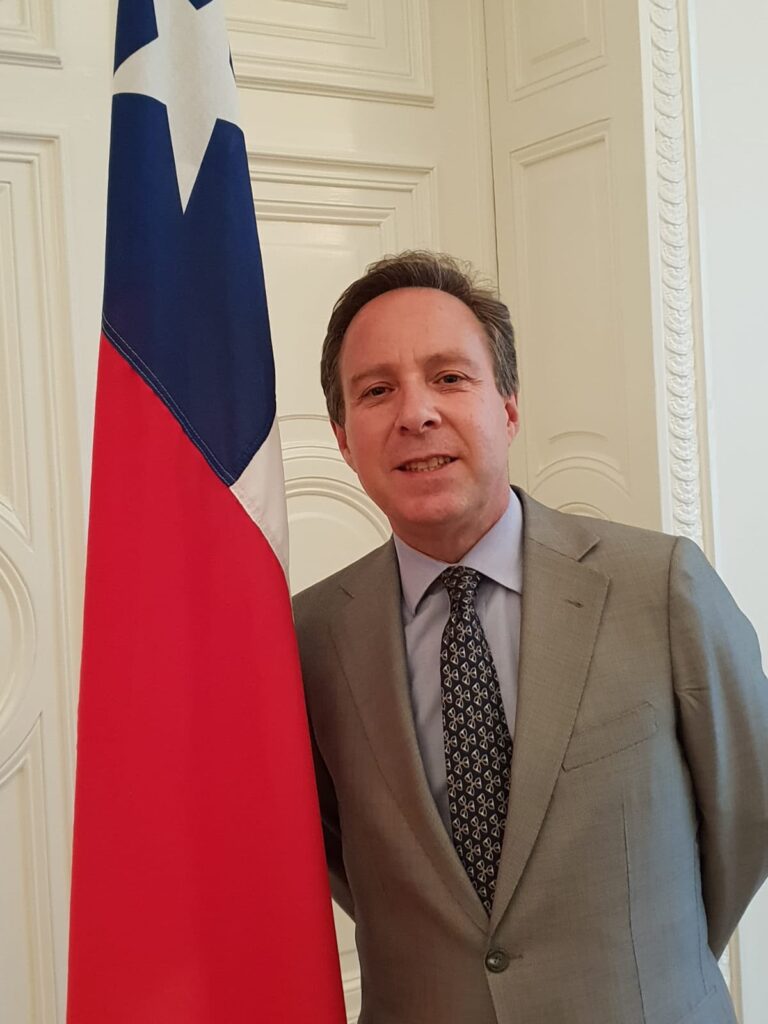 The Ambassador of Chile, H.E. Hernán Bascuñán